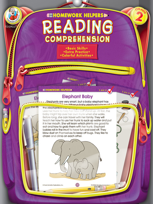 Cover image for Reading Comprehension, Grade 2